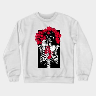 Blood Red Heart Crewneck Sweatshirt